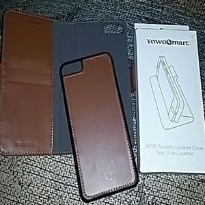 RFID SECURITY LEATHER CASE TOP GRAIN LEATHER
